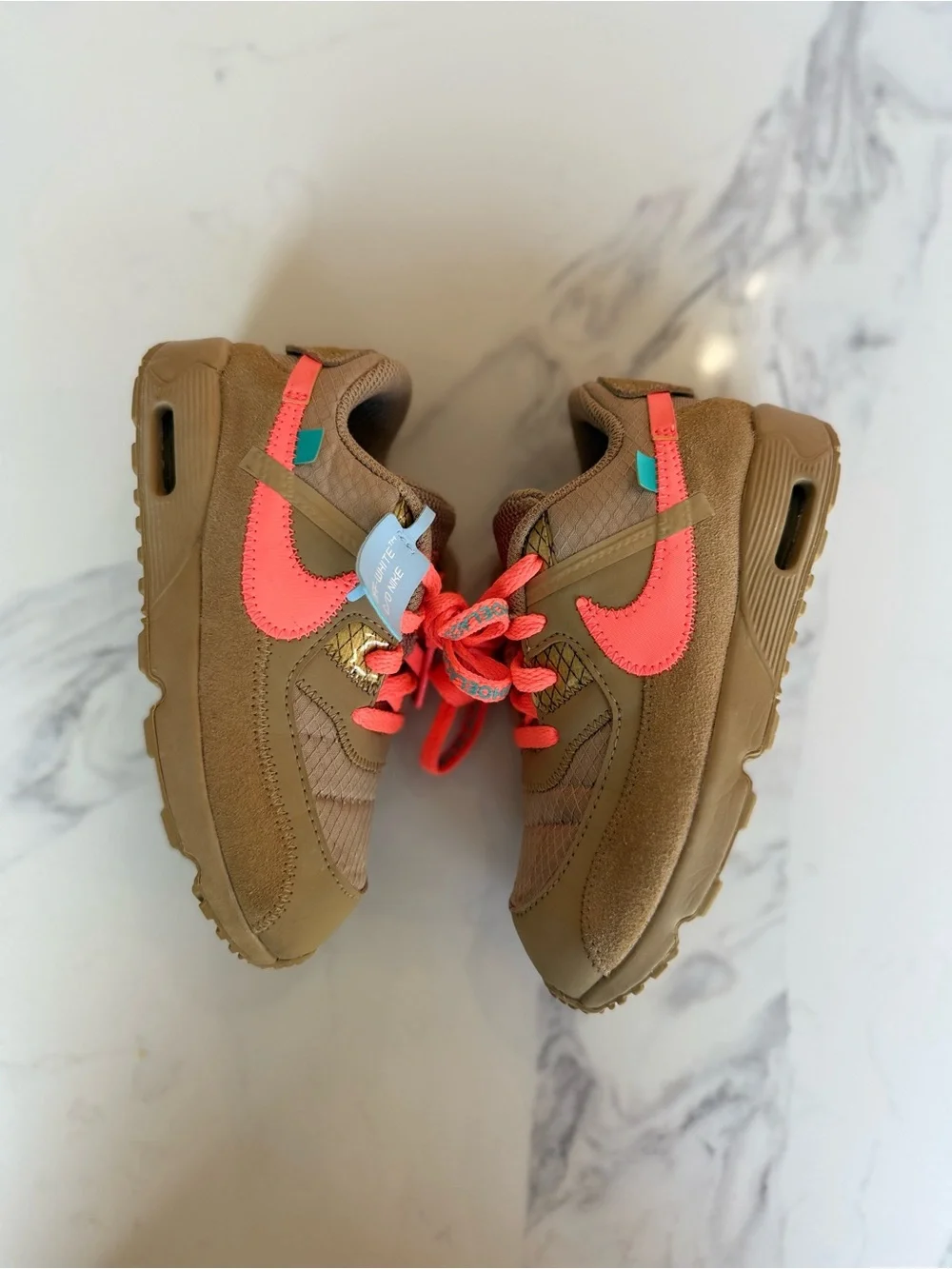 Off-White x Nike Air Max 90 TD 'Desert Ore'